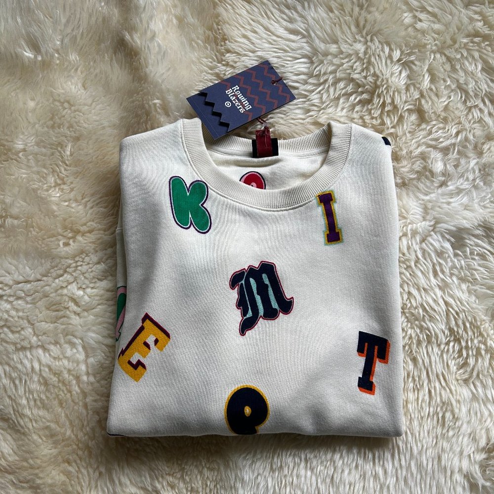 Rowing Blazers Target Adult Alphabet Print Crewneck Sweatshirt